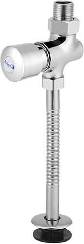 Válvula rasante del orinal del inodoro, tipo de botón de la válvula rasante del orinal de la llave Mingitorio Apagado automático del retardo manual,