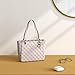 GUESS Womens Noelle Small Tote, Shoulder Bag, Dove Logo