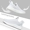 Feethit Femme Chaussures de Sport Running Air Respirant Chaussures de Course Légères Basket Fitness Gym Jogging Outdoor 40 Blanche #1