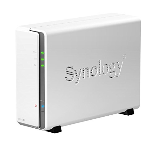 Synology DS115j 1 Bay Desktop NAS Enclosure, White