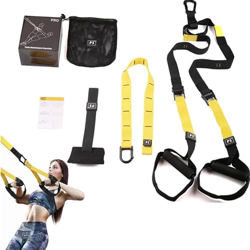Suspension Training System - Complete Home Exercise Kit - Door An...