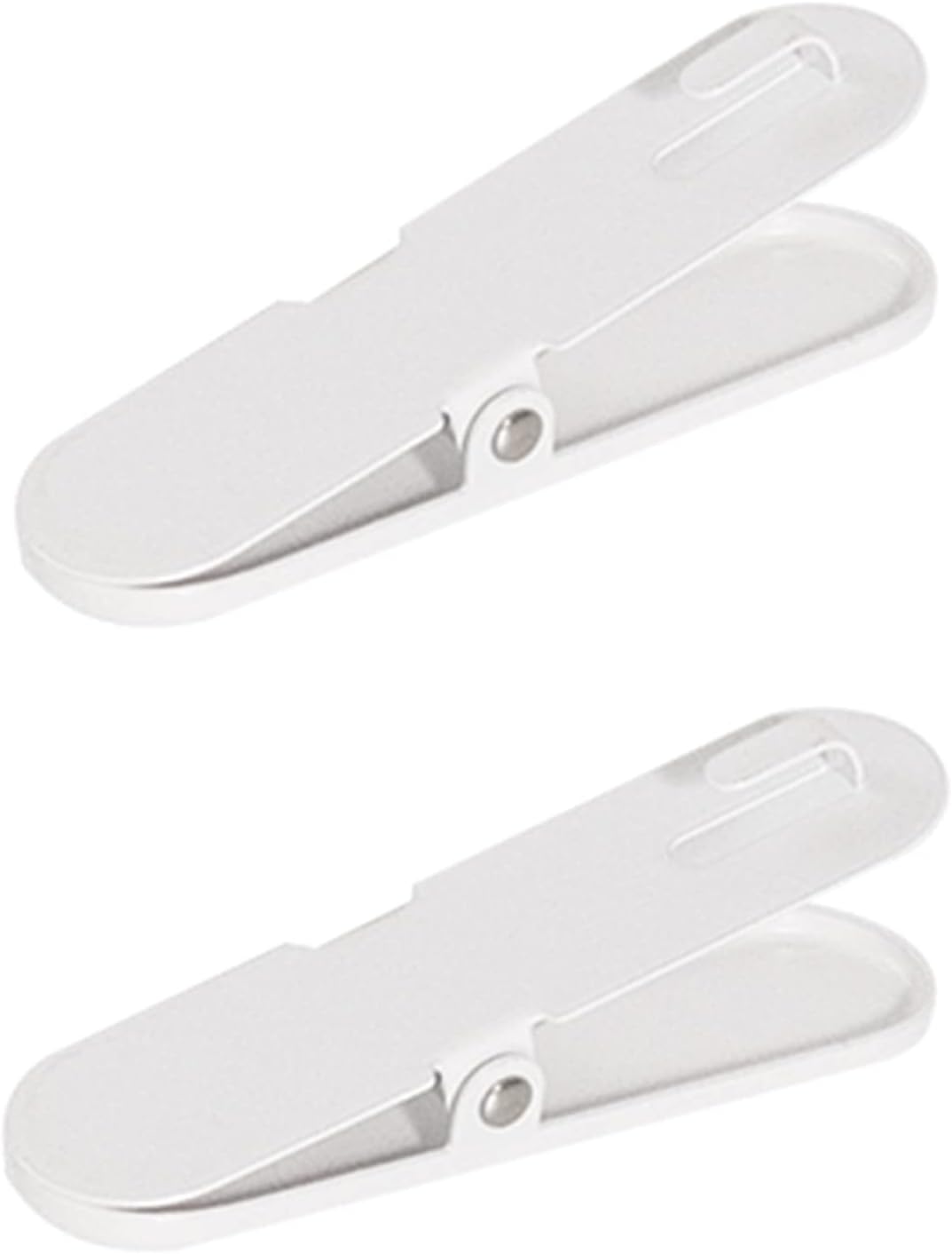 Pegboard Accessories Combination Wall Organizer,2PC Of Clip, for Pegboard Shelf,Postcard folder ，Photo clip,White (Clips)