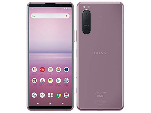 【整備済み品】SONY(ソニー) Xperia 5 II 販売時期：2020年秋モデル 画面サイズ：6.1インチ 内蔵メモリ：ROM 128GB RAM 8GB バッテリー容量：4000mAh (docomo版(SO-52A), ピンク)