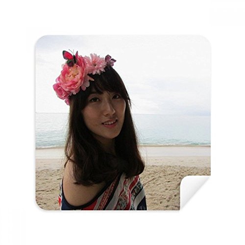 Chiffon de Nettoyage Écran et Lunettes Thème Plage pour Votre Quotidien Nomade