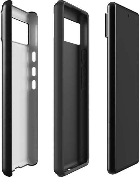 Skinit Pro Phone Case Compatible with Google Pixel 6 - Officially Licensed NHL Minnesota Wild Black Background Design