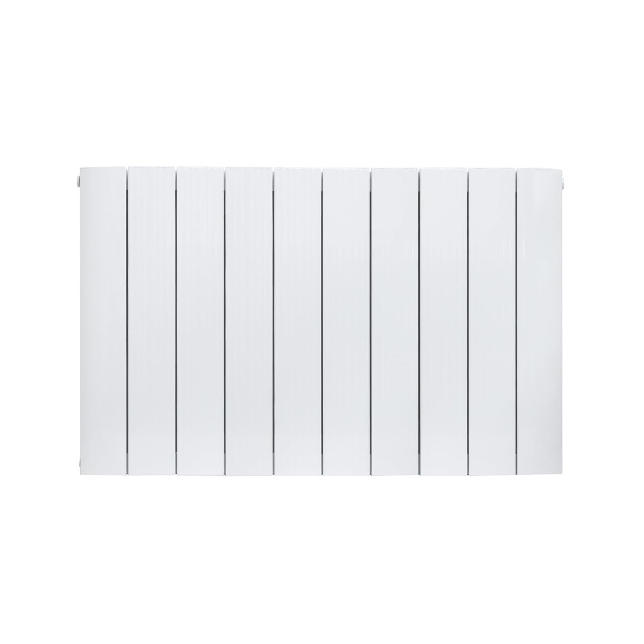 Adept Technology White Adept Kava - 600 X 945Mm Aluminium Designer Radiator - Single Vertical Central Heating Radiator - Btus (Delta T50) 3191