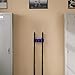 idooodle Personalized 3D Print Hockey Stick Holder, Custom Text 2-5 Sticks Wall Mount Holder 13 Colors Option Gift for Hockey Lover