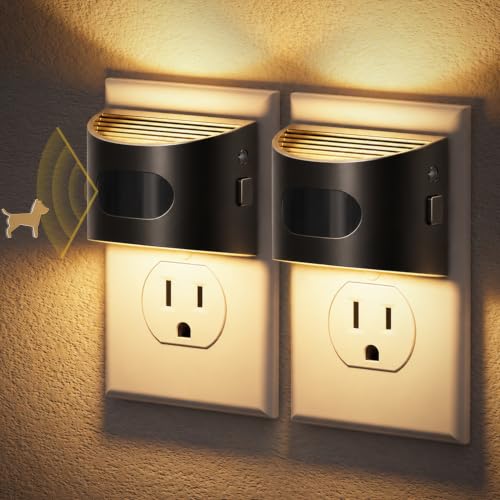 JandCase Motion Sensor Night Light, Night Lights Plug into Wall