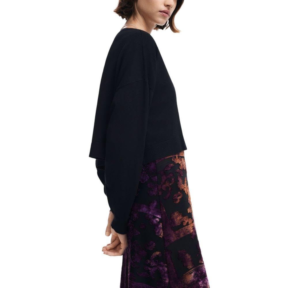 Desigual Abito da Donna A Maniche Lunghe NAN Donna (Pacco da 1)