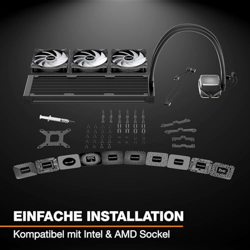 be quiet! Pure Loop 3 LX 360mm, BW031EU, schwarze ARGB-AiO