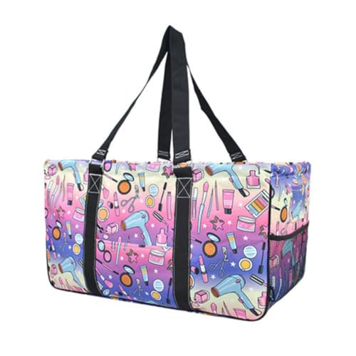 NGIL Large Collapsible Utility Tote (Makeover Dream- Black)