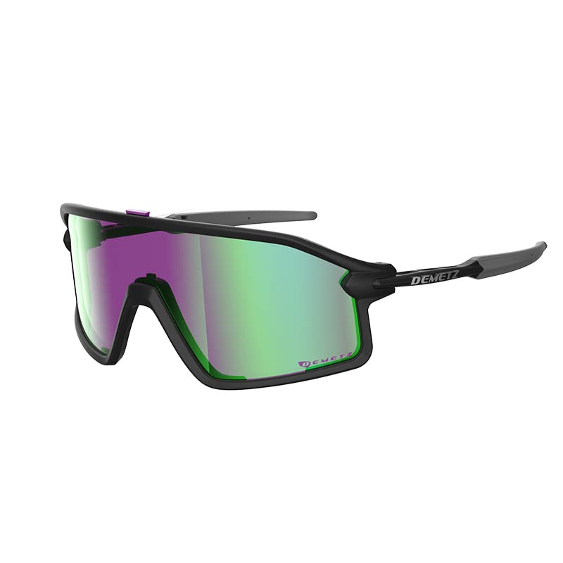 Demetz Lunettes de Soleil Hurry avec monture ergonomique et verres de protection UV