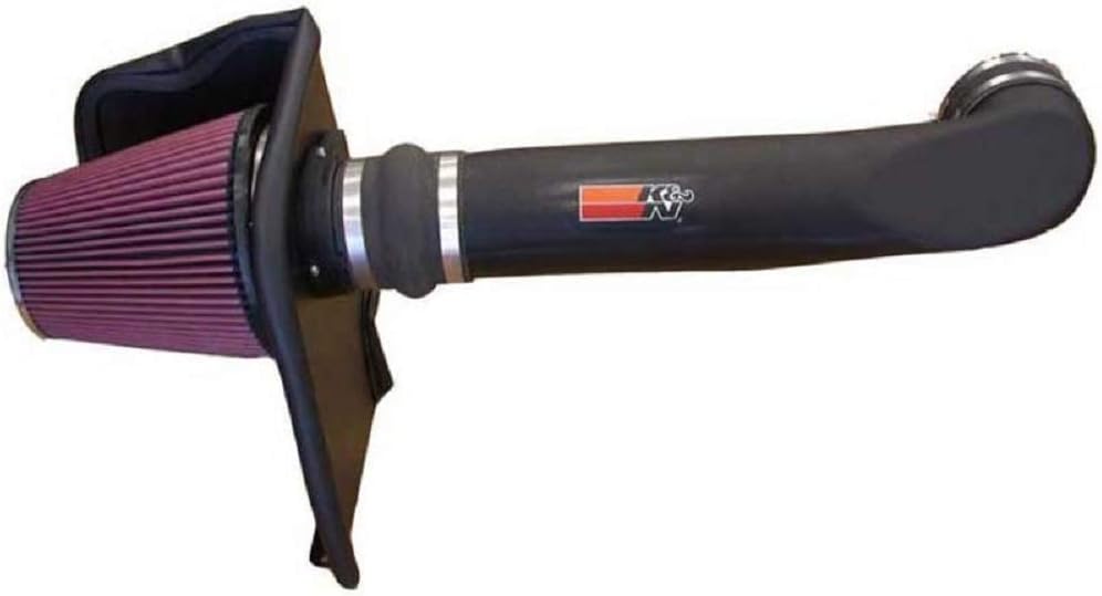 K&N Cold Air Intake System: High-Flow Air-Filter, Increase Performance & Horsepower: Compatible with 2001-2006 CHEVROLET/GMC Avalanche 2500; Suburban 2500; Yukon XL 2500; 57-3032