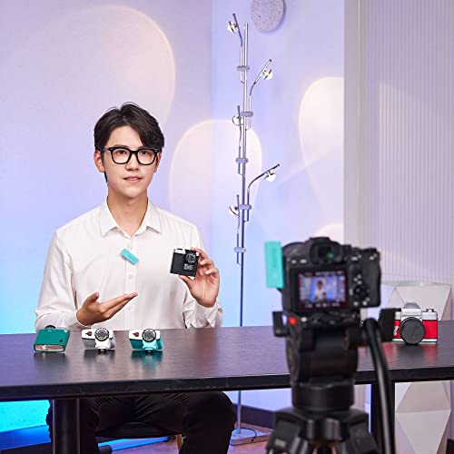 Image of GODOX MoveLink Mini LT 2-Person Wireless Microphone System for Cameras & iOS Devices (Macaron Green)