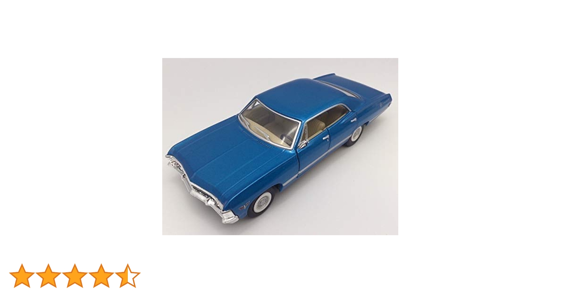 Amazon | 1台売り 1/43 1967 シボレー インパラ ミニカー 車