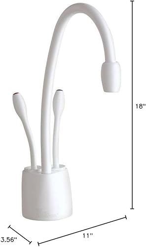 Vista 57 de Insinkerator Designer Series 1100 – Dispensador de agua fría y caliente, F-HC1100FG Dorado francés