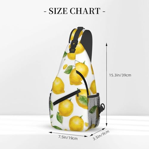 Mochila tipo Sling para senderismo negra unisex miniatura 3