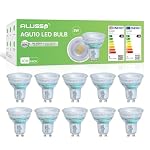 ALUSSO – ALUSSO Klasse A GU10 LED Warmweiss Lampe, 3W 550LM 2700K Glü