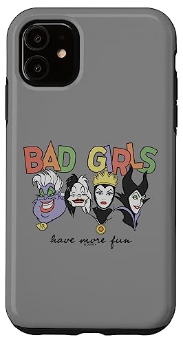 Coque iPhone 11 Disney Villains exprimez votre côté Bad Girls unique