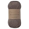 Utopia Crafts Re-Cotton Knitting Yarn, 100g (Roman Coffee), 5060967569335 #1