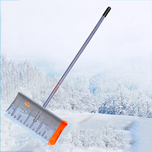Pelle à neige ergonomique pour soulager le dos lors du déneigement de la maison