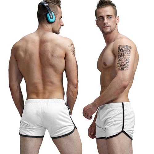 AIMPACT Mens Running Shorts Breathing Workout Gym Booty Short Shorts