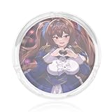 灰皿 ウマ娘 ダイワスカーレット はいざら ガラス おしゃれ 丸い 卓上 透明 大容量 耐久性 防水 防錆 重厚感 灰捨て簡単 洗いやすい タバコ固定 喫煙具 装飾品 インテリア 家/オフィスの装飾 室内 屋外 兼用 贈り物に最適