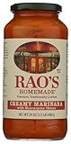 Rao's Homemade Creamy Marinara Sauce with Mascarpone, 24 oz, Tomato Sauce, All Purpose, Premium Quality, Tomatoes from Italy and Olive Oil