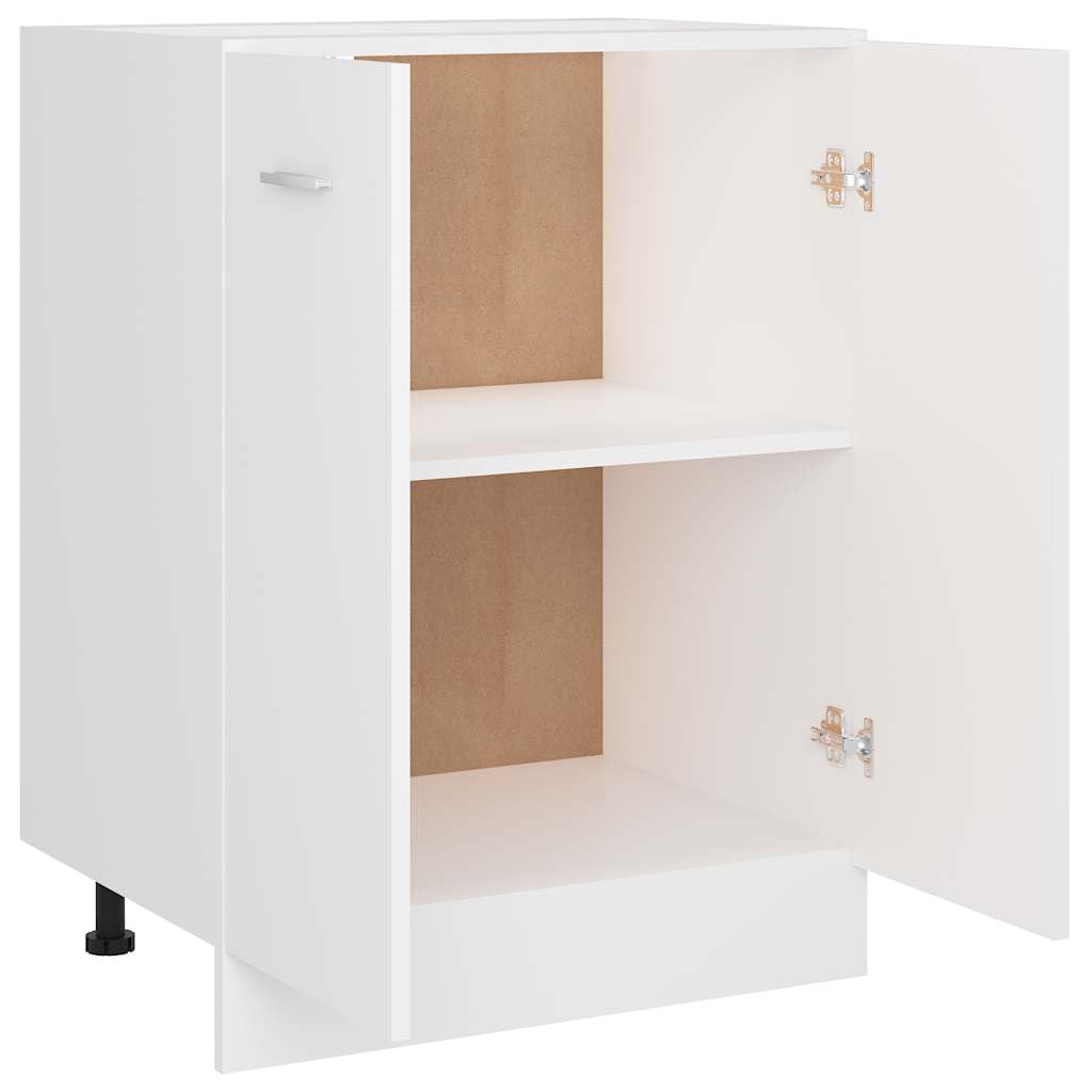 vidaXL Armadio Inferiore “Lyon” Bianco 60x46x81,5 cm