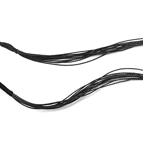 Artibetter 57inch Archery 12 Strand Bow String Bowstring for Recurve Long Bow Hunting (Black) - Image 2