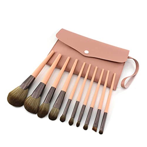 10Pcs Makeup Brushes Set Cosmetic Eye Shadow Eyeliner Foundation Blush Blending Beauty Make Up Brush image 5