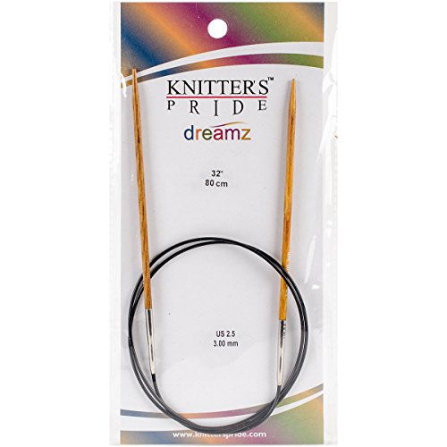 Knitter's Pride-Dreamz Fixed Circular Needles 32", Size 2.5/3mm
