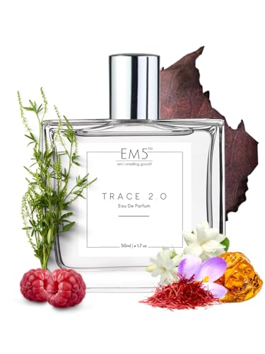 Image of EM5 Trace 2.0 Unisex Day & Night EDP Perfume Spray for Men and Women | Leather Animalic Warm Spicy | Strong or Long Lasting Fragrance | Luxury Gift for Him /Her