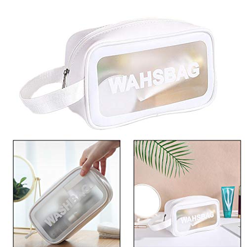 Abbraccia Necessaire transparente para maquiagem, conjunto de bolsas de viagem para cosméticos, bols