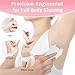 YHC Epilator for Women – Cordless 2-in-1 Hair Removal with 32 Tweezers, Rechargeable Electric Shaver for Legs, Arms & Body