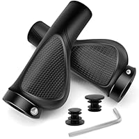 PRUNUS Poignée De Vélo, 22 Mm Ergonomique En Caoutchouc TPR