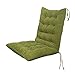 Sonnenliege-Kissen, Dicke Stuhl-Liege-Kissen, Garten-Terrassen-Relax-Kissen 40 * 90 cm für Reisen, Urlaub, Garten, drinnen und draußen, grün