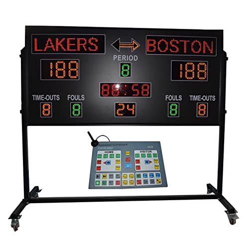 Marcador Digital LED para Baloncesto Multideporte miniatura 3