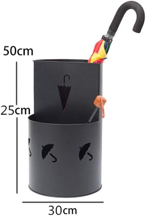 Metal Umbrella Stand ， Umbrella Holder with Removable Drip Tray, Umbrella Rack for Home Office Entry Hallway Decor(Onecolor)