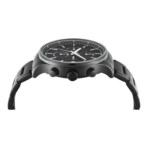 Image of TIMEX Black Round Dial Analog Men's Watch - TWEG29304