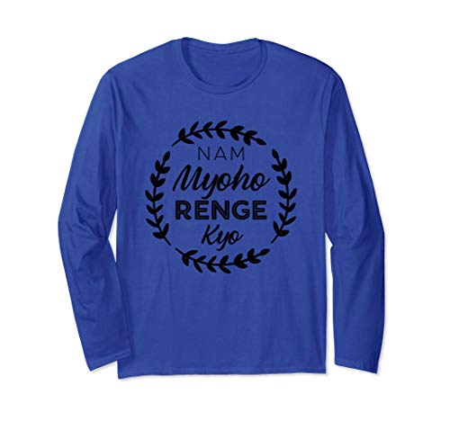 SGI t-shirt Nam Myoho Renge Kyo NMRK Long Sleeve T-Shirt
