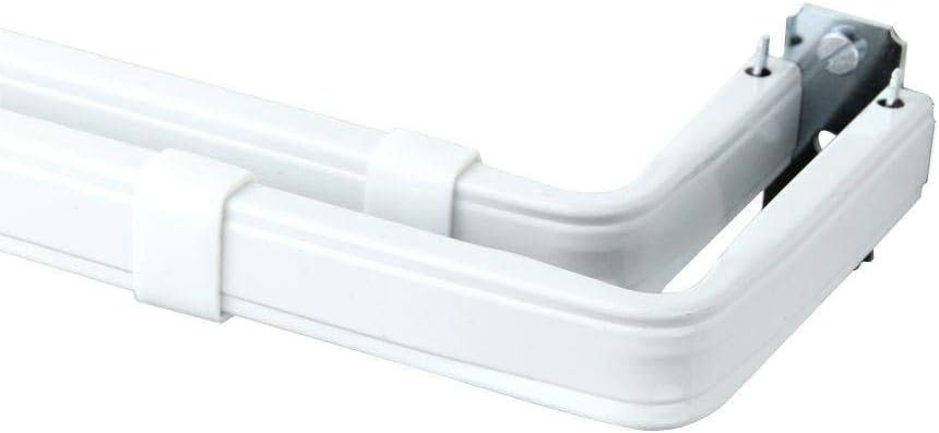 Lockseam Double Curtain Rod 28-48 inch : Home & Kitchen