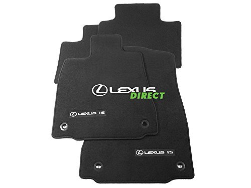 Photo 1 of Lexus Genuine Parts, OEM IS350 IS250 Black, Carpet Floor Mat 4-Piece Set, RWD, Rear-Wheel Drive Only