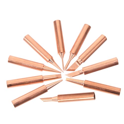 LIFKOME 10piezas Puntas Para Soldador Puntas De Repuesto Para Soldador Kit Para Soldar Para Soldar Accesorios Para Soldadura