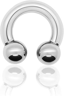 [HOMESLICE PRODUCTIONS] サーキュラー バーベル ボディ ピアス 316L サージカル ステンレス メンズ レディース