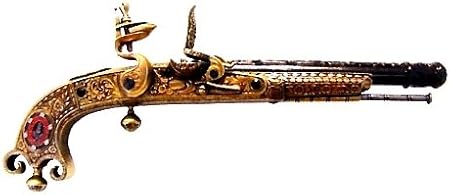 Denix デニックス フリントロック スコットランド 撮影用 演劇用 舞台用 小道具 装飾銃 西部劇 三銃士 海賊 モデルガン 通販 Amazon