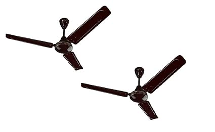 Bajaj Edge 1200mm Ceiling Fan (Brown, Pack of 2)