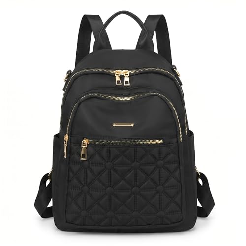 Mochila pequeña de nylon para mujer, ligera y casual miniatura 4