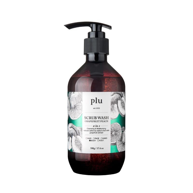 PLU Scrub Wash Grapefruit Peach 500g