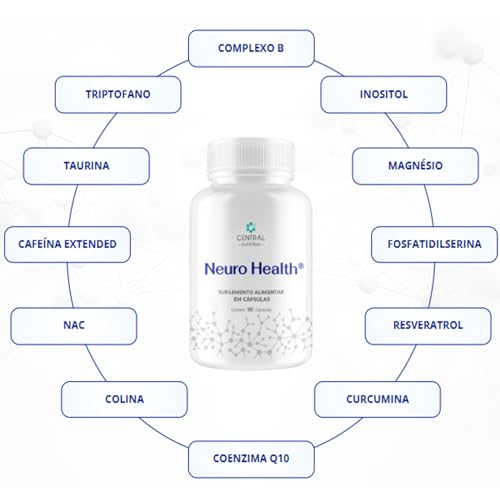Neuro Health® - 90 cápsulas - Central Nutrition